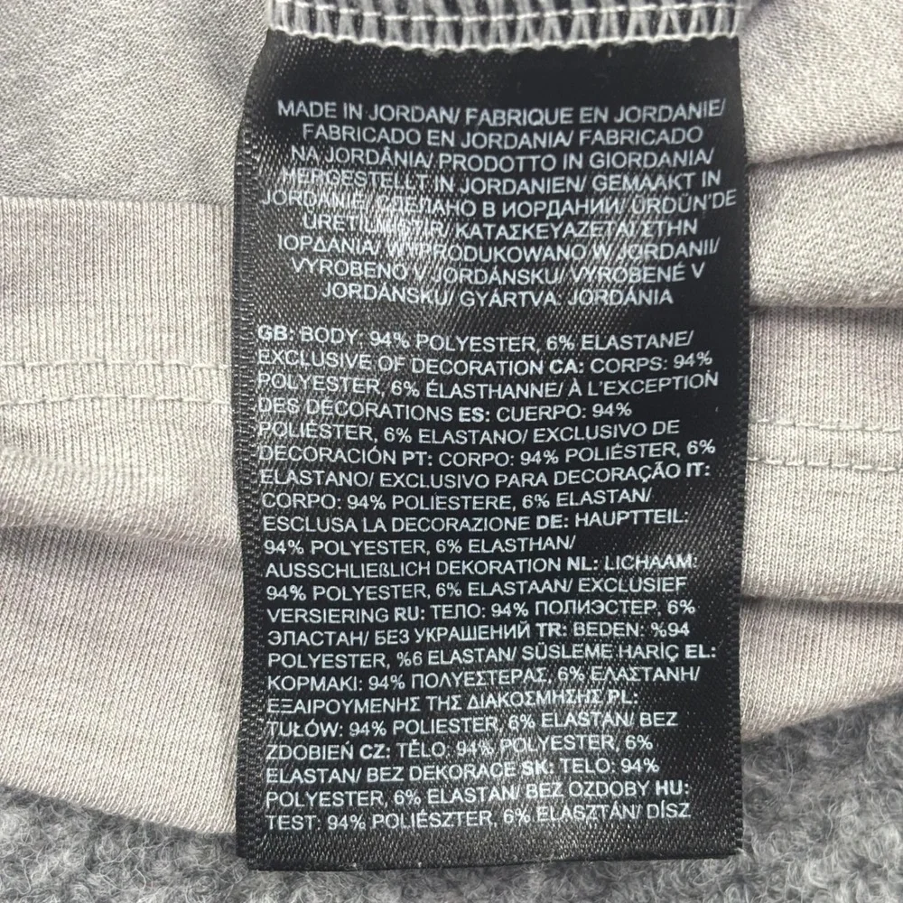 The‎ North Face Quarter Zip Pullover Large Grey Long Sleeve Performance Men's